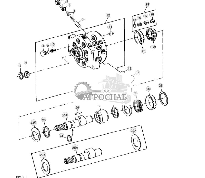 Hydraulic Pump, Model JA1 